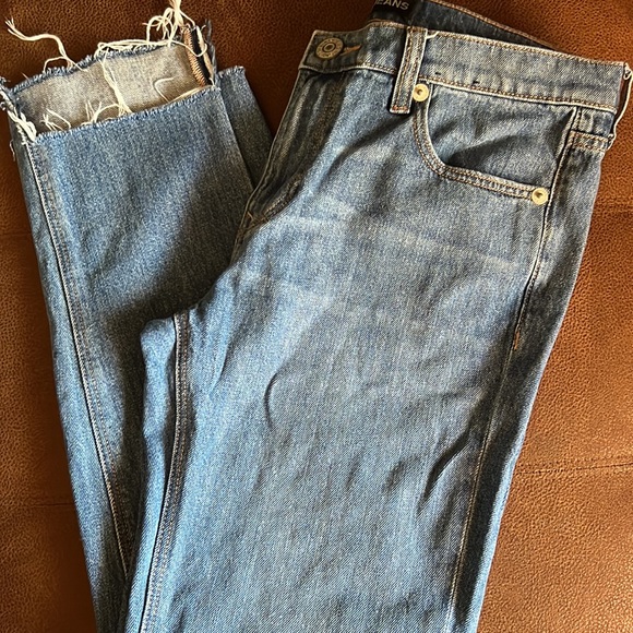 Express Girlfriend Step-Up Jeans - Picture 10 of 16